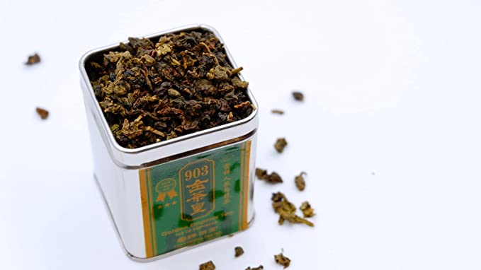 Taiwanese Ginseng Oolong Tea Loose Leaf Van Cheong No.903 (903金茶皇 清香春茶 ...